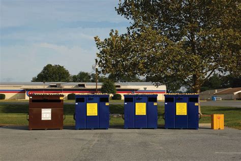 Recycling drop-off location